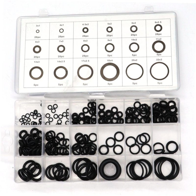 225Pcs Metric Rubber Gasket Set For Wire Cable In Divided Case - Image 5